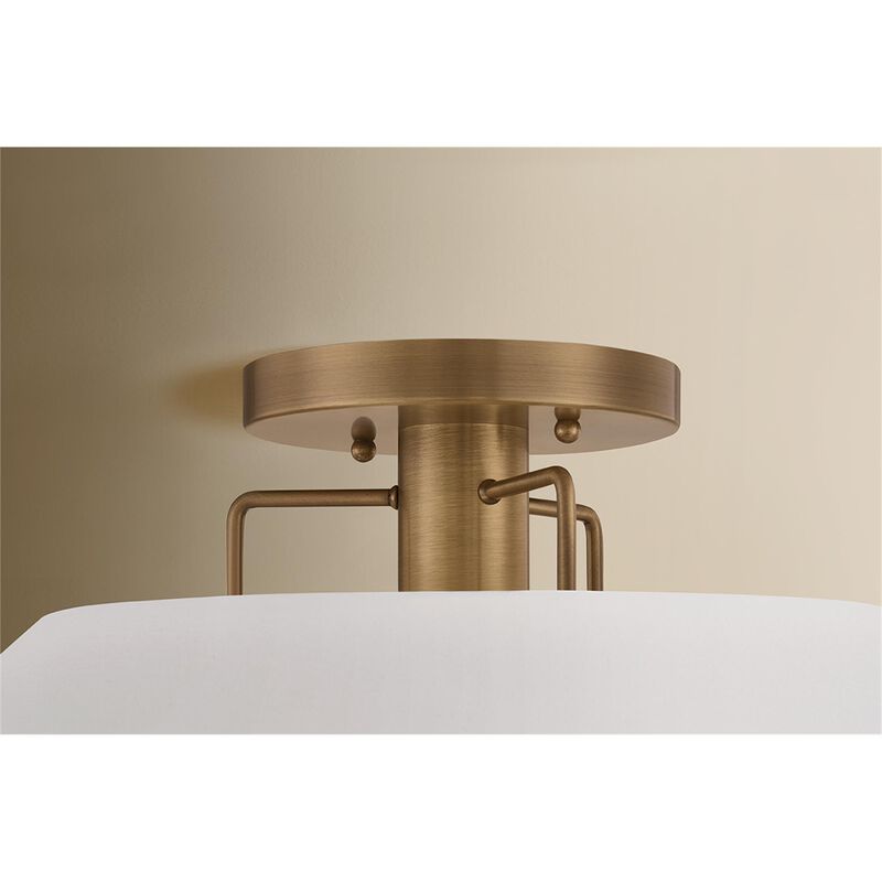 Otto 20 Inch Semi Flush Mount by Troy Lighting